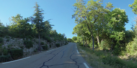 Ascent to Mont Ventoux