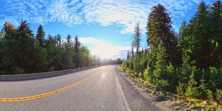From Strawberry pass to Rossland, Canada