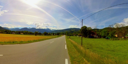 Côte de Domancy, Alps