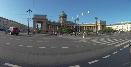 St Petersburg center visit